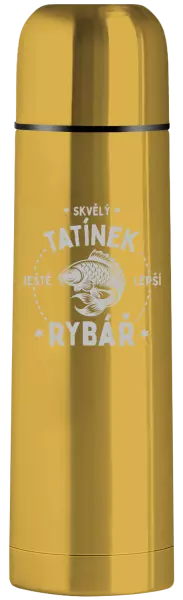Termoska Skvělý tatínek a ještě lepší rybář
