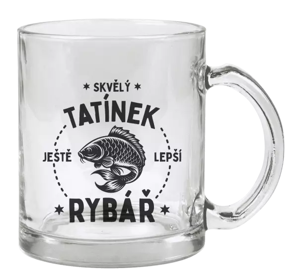 Hrnek Skvělý tatínek a ještě lepší rybář