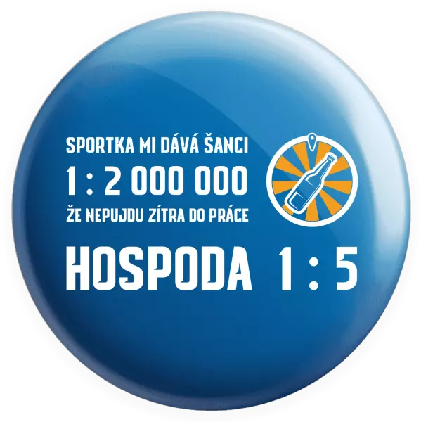 Placka Sportka mi dává šanci, že nepůjdu do práce