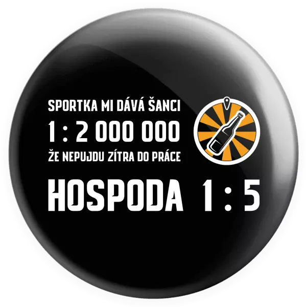 Placka Sportka mi dává šanci, že nepůjdu do práce
