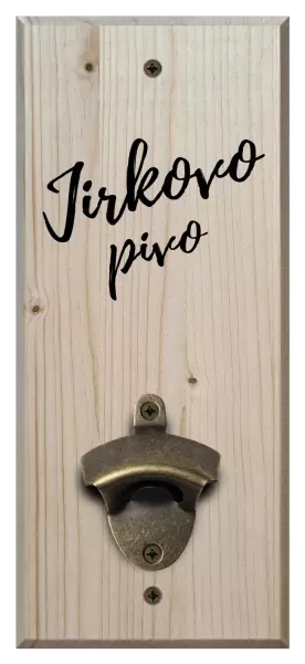 Nástěnný otvírák Pivo se jménem