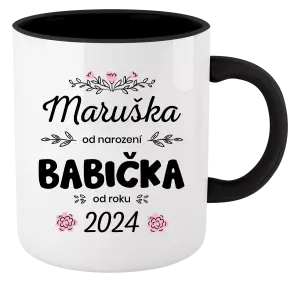 Hrnek Jméno od narození, babička od roku