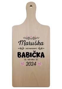 Prkénko Jméno od narození, babička od roku