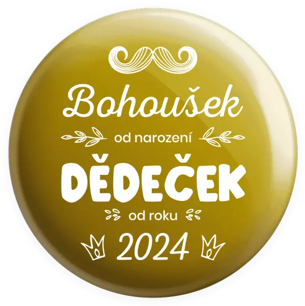 Placka Jméno od narození, dědeček od roku