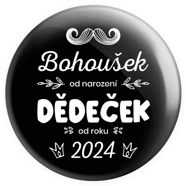 Placka Jméno od narození, dědeček od roku