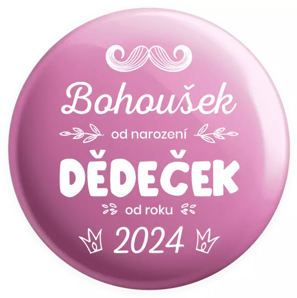 Placka Jméno od narození, dědeček od roku