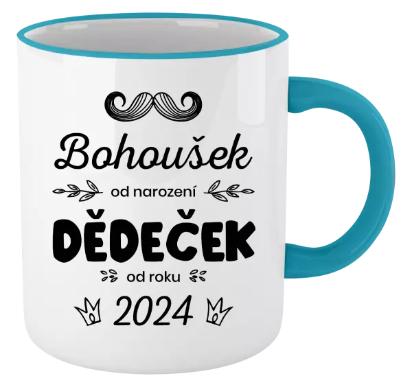 Hrnek Jméno od narození, dědeček od roku