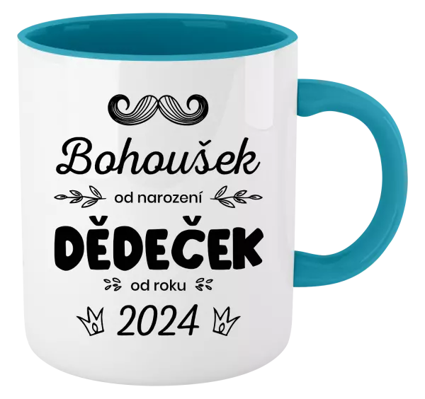 Hrnek Jméno od narození, dědeček od roku