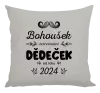 Polštář Jméno od narození, dědeček od roku