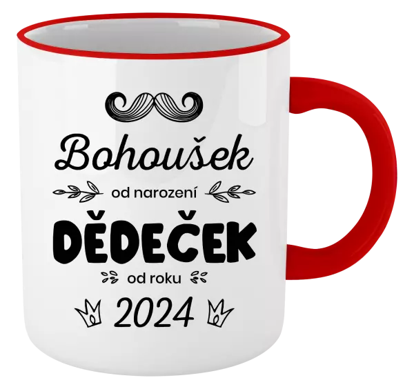 Hrnek Jméno od narození, dědeček od roku