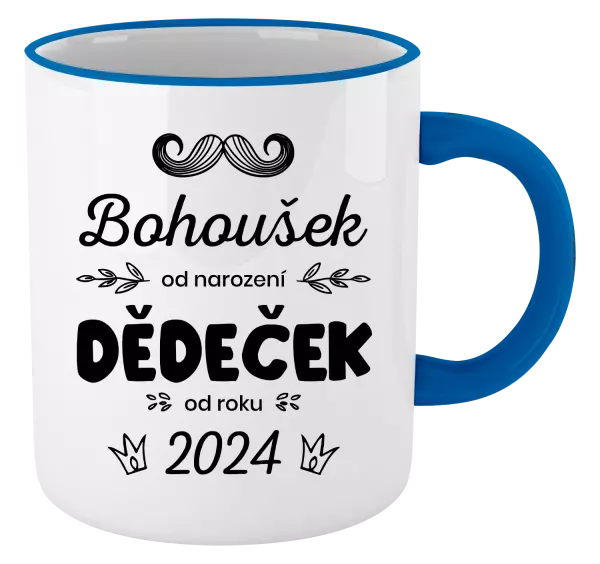 Hrnek Jméno od narození, dědeček od roku