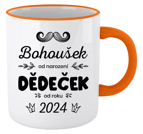 Hrnek Jméno od narození, dědeček od roku