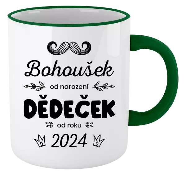 Hrnek Jméno od narození, dědeček od roku
