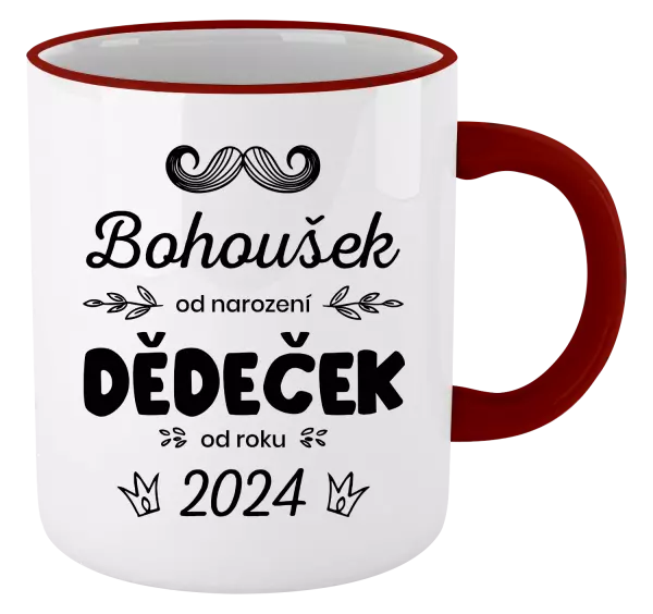 Hrnek Jméno od narození, dědeček od roku