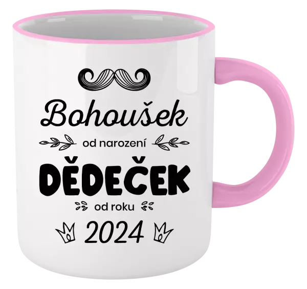 Hrnek Jméno od narození, dědeček od roku