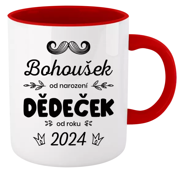 Hrnek Jméno od narození, dědeček od roku
