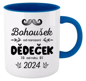 Hrnek Jméno od narození, dědeček od roku