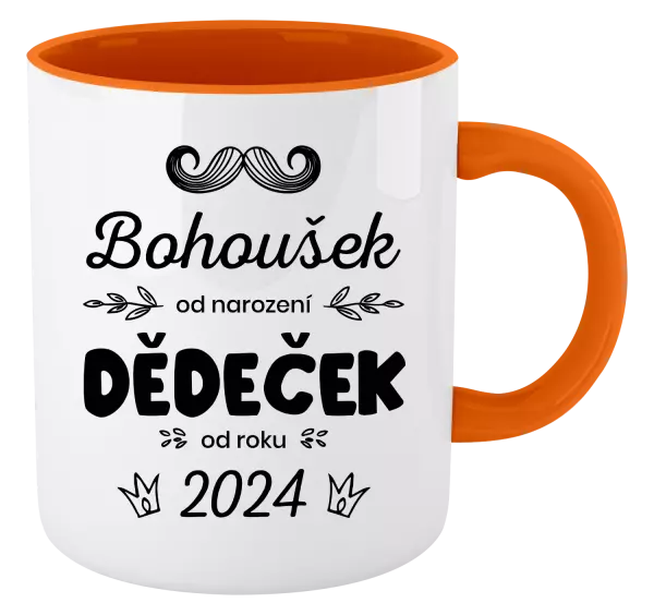Hrnek Jméno od narození, dědeček od roku