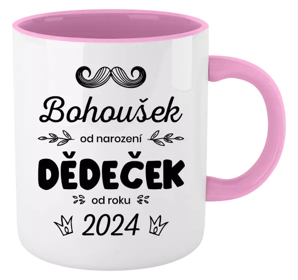 Hrnek Jméno od narození, dědeček od roku