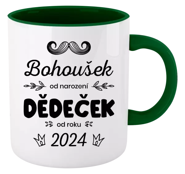 Hrnek Jméno od narození, dědeček od roku