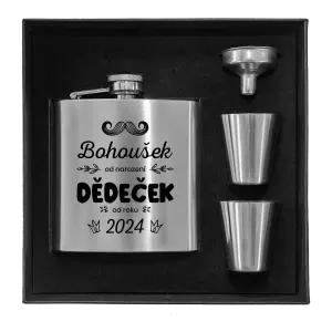 Placatka v krabičce Jméno od narození, dědeček od roku