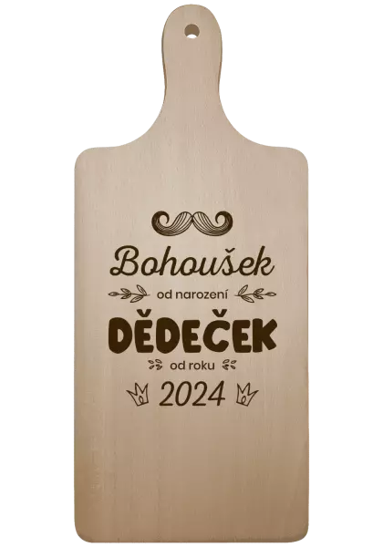 Prkénko Jméno od narození, dědeček od roku