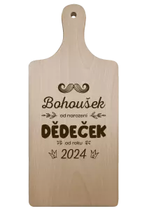 Prkénko Jméno od narození, dědeček od roku