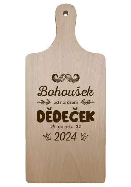 Prkénko Jméno od narození, dědeček od roku