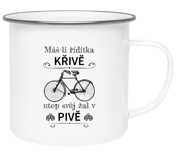 Plecháček Máš-li řídítka křivě, utop svůj žal v pivě