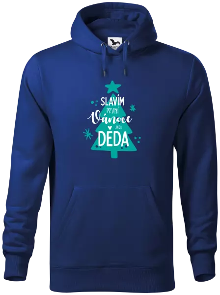 Pánská mikina Slavím první Vánoce jako děda