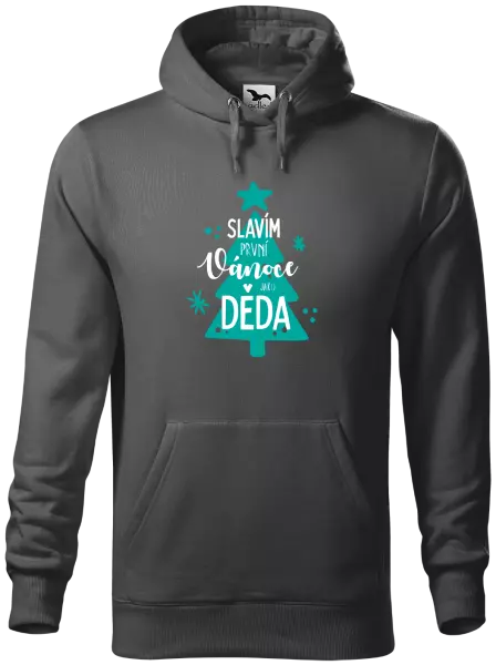 Pánská mikina Slavím první Vánoce jako děda