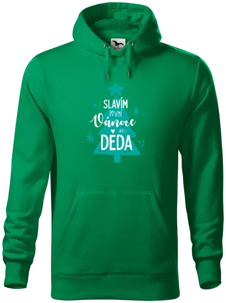 Pánská mikina Slavím první Vánoce jako děda
