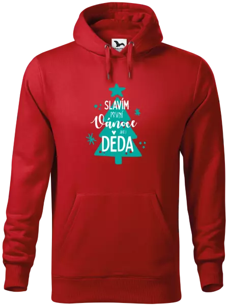 Pánská mikina Slavím první Vánoce jako děda