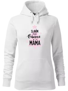 Dámská vánoční mikina Slavím první Vánoce jako máma
