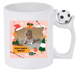 Vánoční hrnek Veselé vánoce - kresby s věnováním