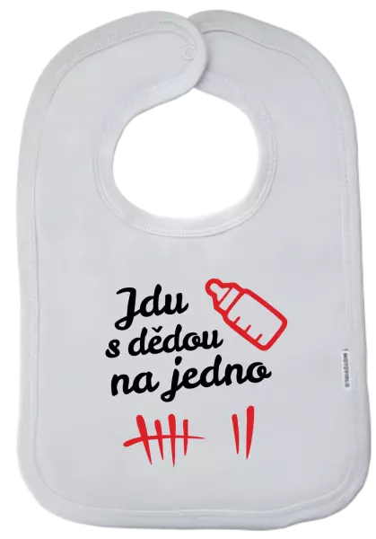 Dětský bryndák Jdu s dědou na jedno