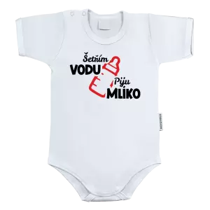 Dětské body Šetřím vodu, piju mlíko