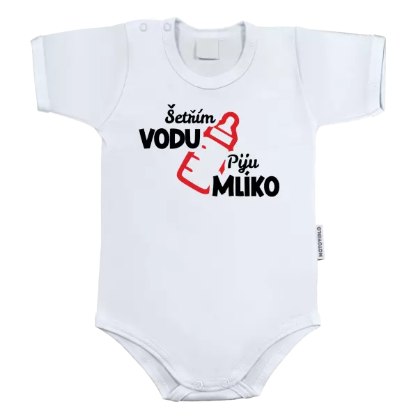 Dětské body Šetřím vodu, piju mlíko