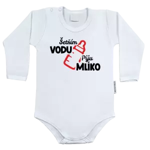 Dětské body Šetřím vodu, piju mlíko