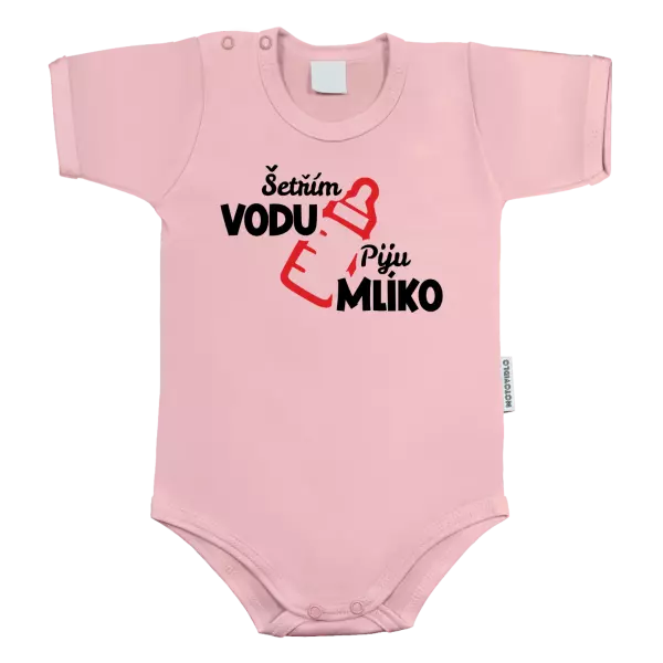 Dětské body Šetřím vodu, piju mlíko