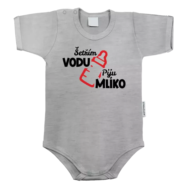 Dětské body Šetřím vodu, piju mlíko