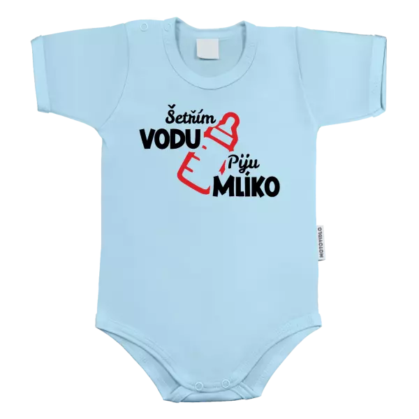 Dětské body Šetřím vodu, piju mlíko