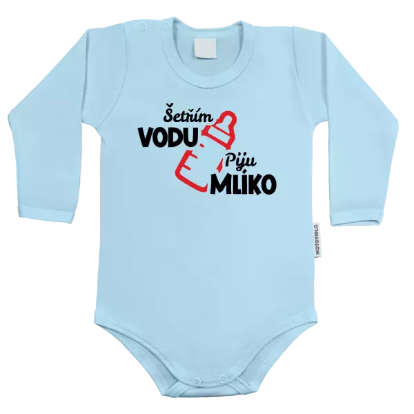 Dětské body Šetřím vodu, piju mlíko