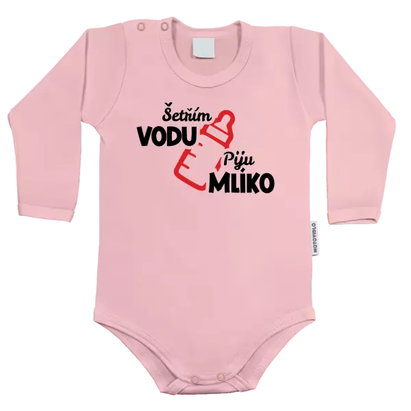 Dětské body Šetřím vodu, piju mlíko