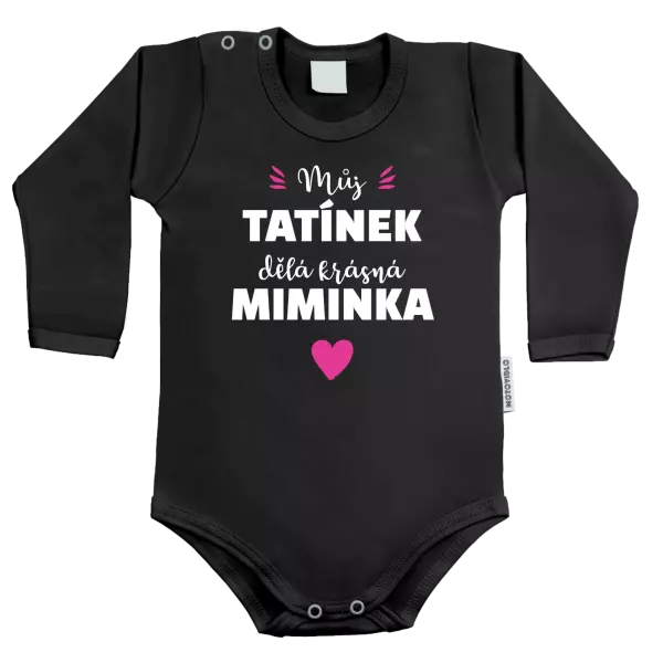 Dětské body Můj tatínek dělá krásná miminka