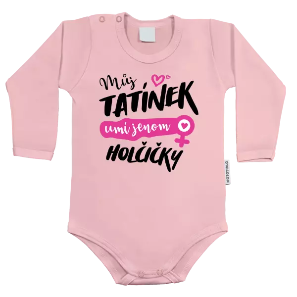 Dětské body Můj tatínek umí jenom holčičky