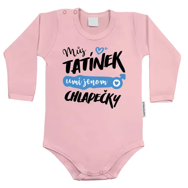 Dětské body Můj tatínek umí jenom chlapečky
