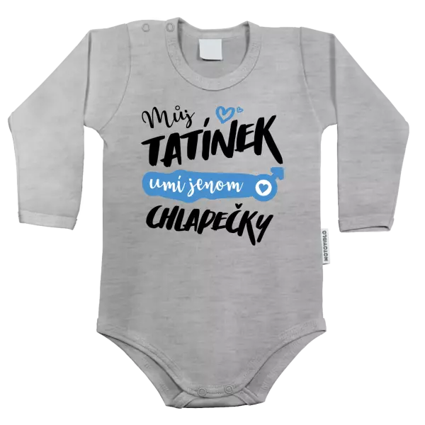 Dětské body Můj tatínek umí jenom chlapečky