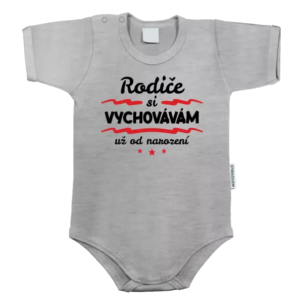 Dětské body Rodiče si vychovávám už od narození