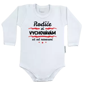 Dětské body Rodiče si vychovávám už od narození